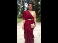 Life is too short to not wear a #saree and flaunt it gracefully  - 00:16 min - News - Video