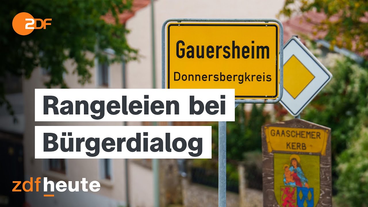 Ärger um AfD in Rheinland-Pfalz - Eklat bei Bürgerdialog