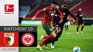 Ricardo Pepi’s First Bundesliga Start! | Augsburg — Frankfurt 1-1 | All Goals | MD 19 – Bundesliga