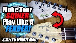 Make Your Squier Play Like A Fender
