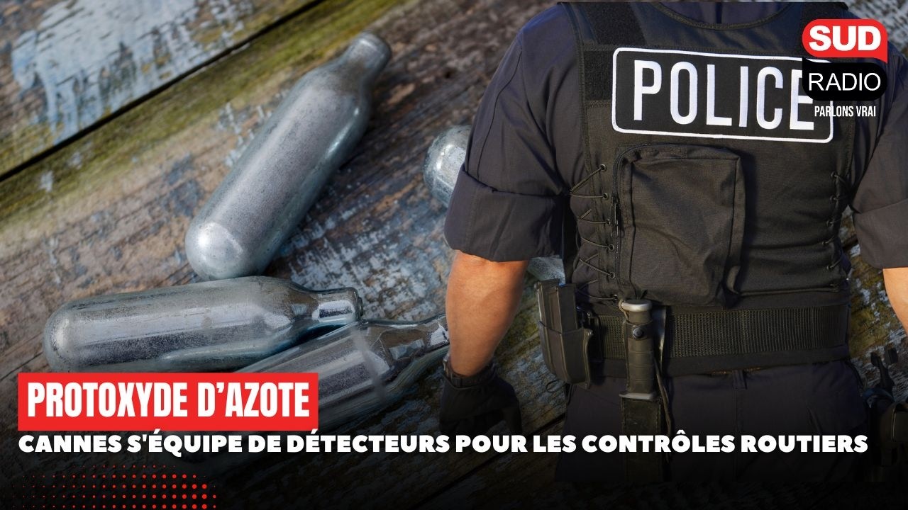Cannes s'équipe de détecteurs de protoxyde d'azote pour les contrôles routiers