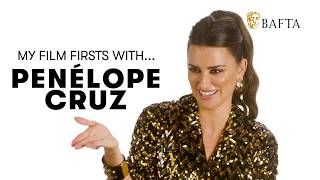 Penélope Cruz recalls her first 