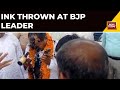 Ink thrown at BJP leader during election campaign