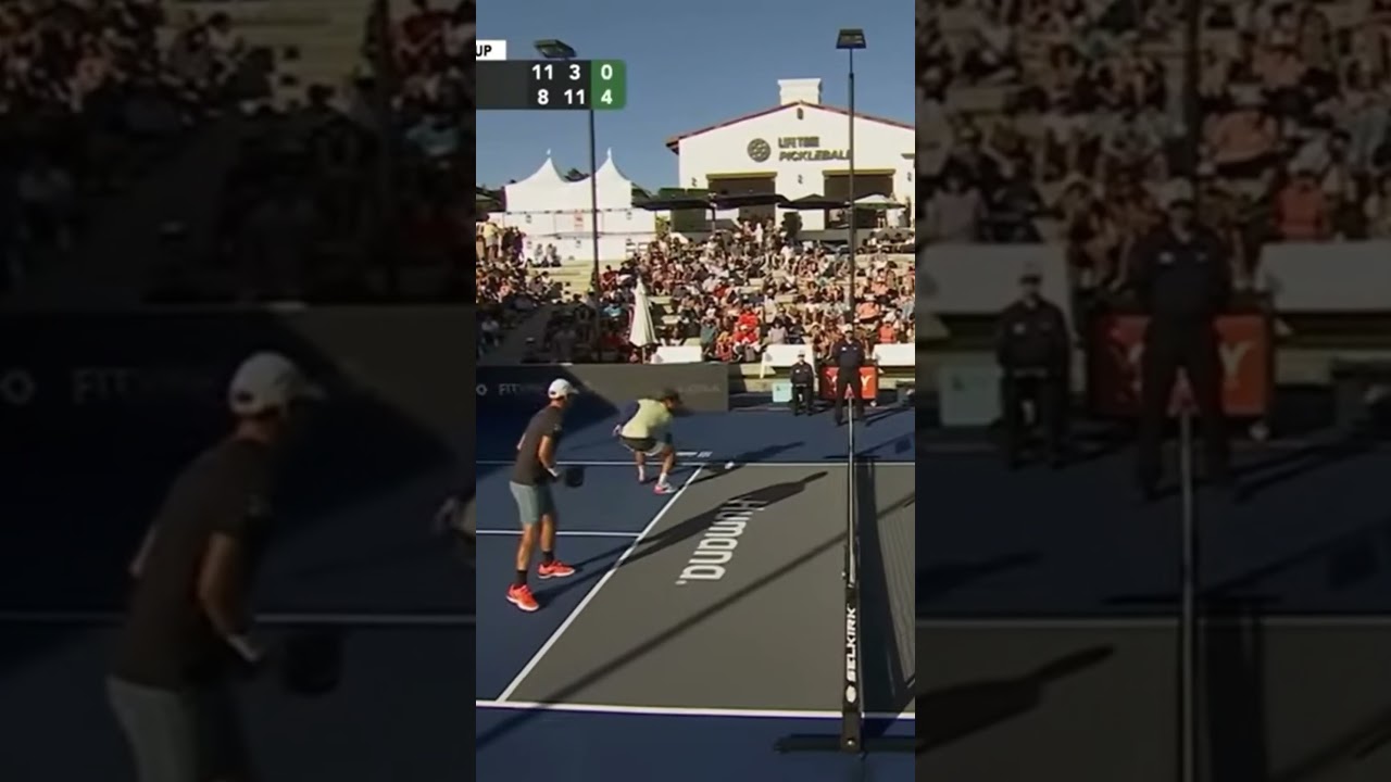 Johns/Johns v Patriquin/Tellez at the Select Medical Orange County Cup (6) #shorts #pickleball