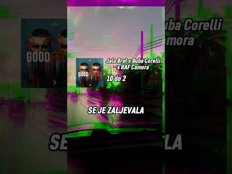 Jala Brat x Buba Corelli x RAF Camora - 10 do 2 #shorts #jalabrat #bubacorelli #rafcamora #newsong
