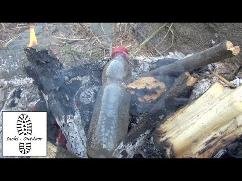 Trick: Wasser in Plastikflasche abkochen