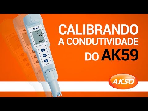 Calibrando a condutividade do AK59