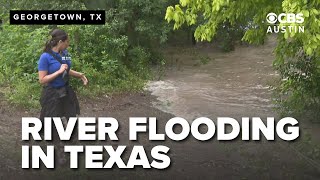 WATCH LIVE: San Gabriel River flooding in Texas after heavy rainfall