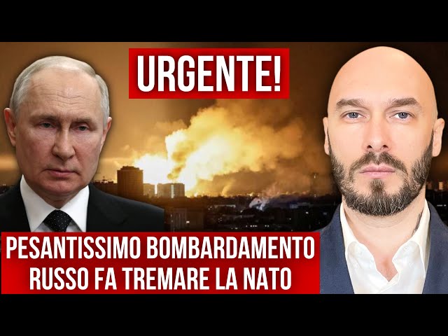 URGENTE! PESANTISSIMO BOMBARDAMENTO RUSSO FA TREMARE LA NATO.