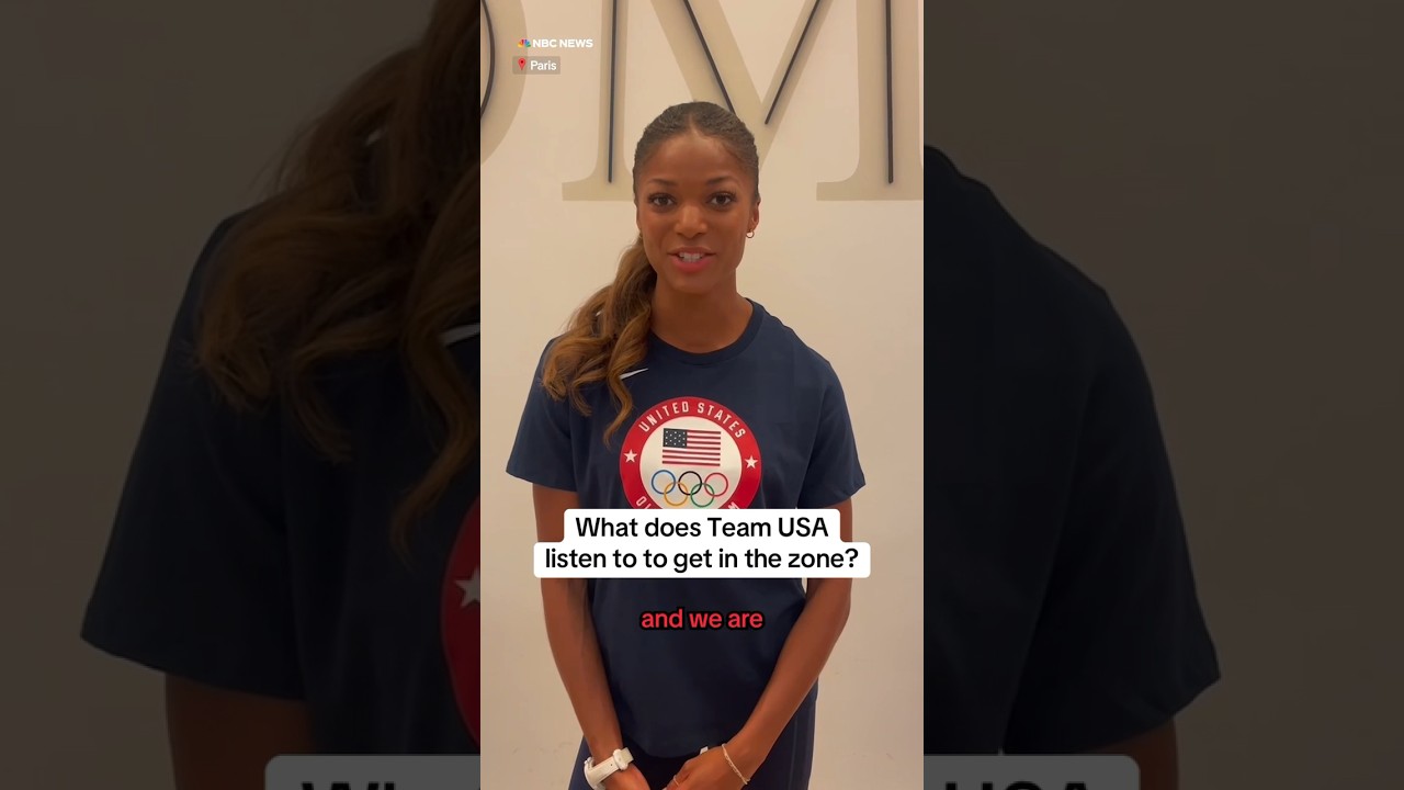 What does Team USA listen to to get in the zone?