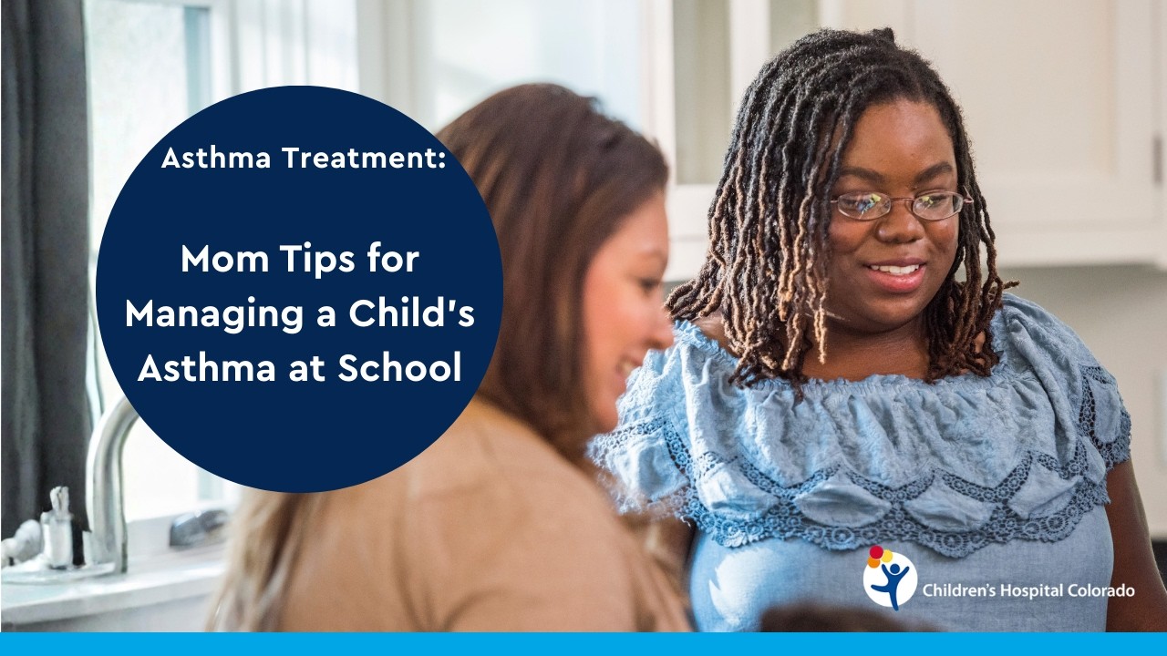 Managing asthma at school