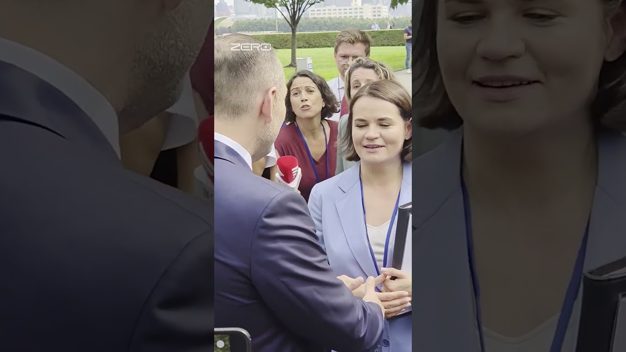 NAWROCKI SPOTKAŁ SIĘ Z LIDERKĄ BIAŁORUSKIEJ OPOZYCJI