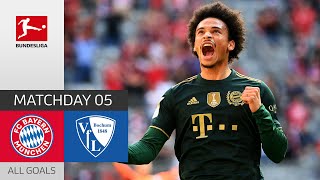 Bayern’s Goal Factory on Fire | Bayern München — Bochum 7-0 | All Goals | MD 5 – Bundesliga 2021/22