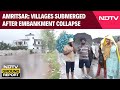 Punjab Flood News | Heavy Rain Batters Punjab Villages, Floodwaters Breach Ravi River Embankment