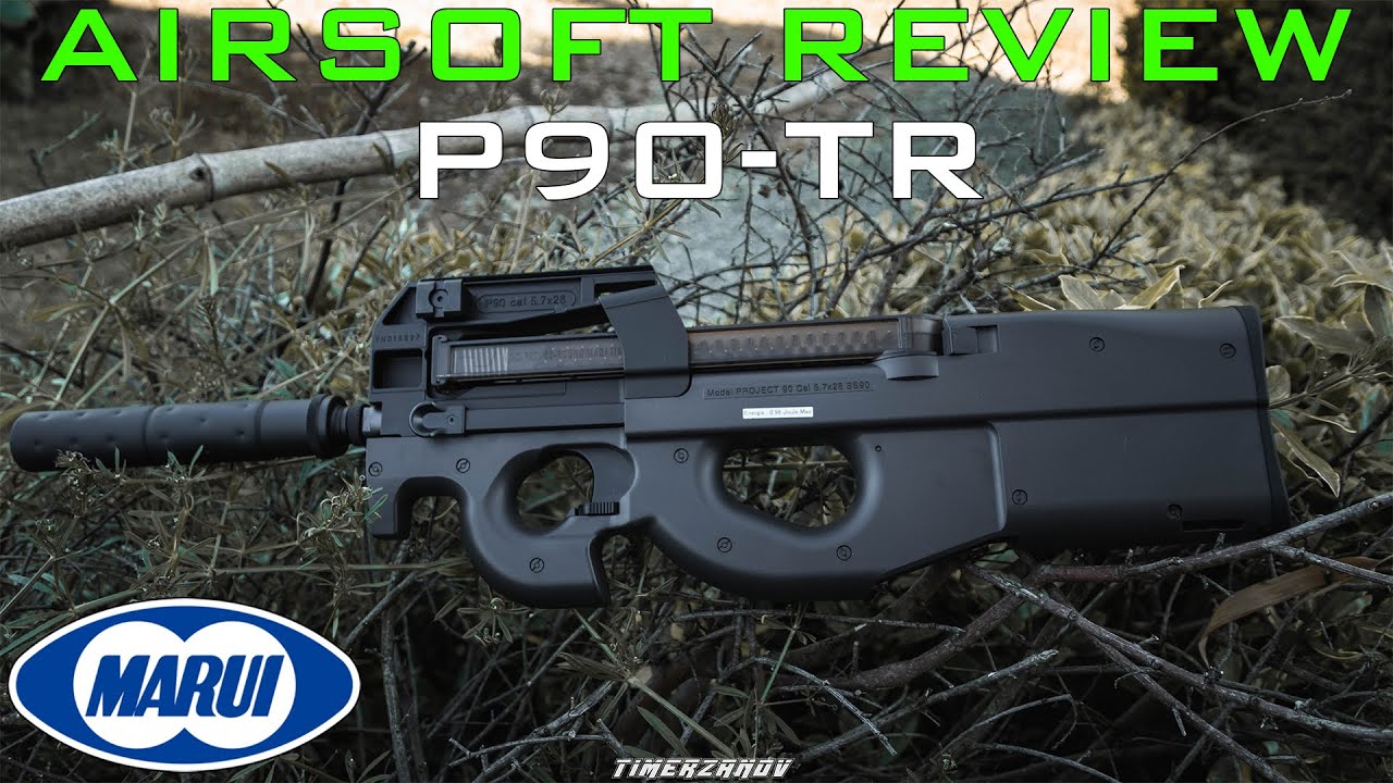 Airsoft Review #164 FN P90-TR Tokyo Marui AEG (GUNS AND TARGETS) [FR]