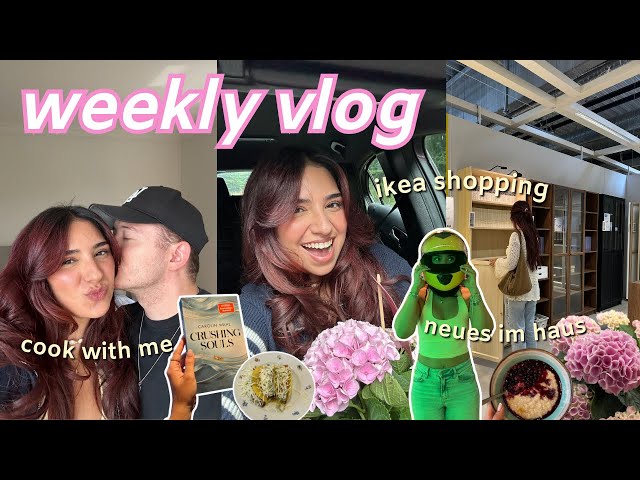 ikea shopping, cook with me, neue möbel *weekly vlog*