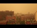 Wildfire smoke sets off health alerts in New York, Ottawa