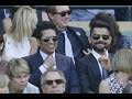 Sachin, Virat Kohli & Anushka Sharma At Wimbledon 2015 Semi Finals