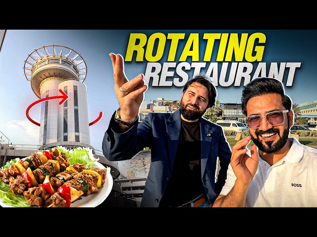 I Found the CRAZIEST Rotating Restaurant in Jeddah!