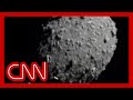 See the moment NASA’s DART spacecraft collides with asteroid