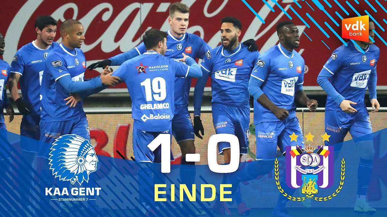 KAA GENT - Anderlecht: 1-0