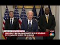 Biden announces U.S. sending M1 Abrams tanks to Ukraine  - 01:58 min - News - Video