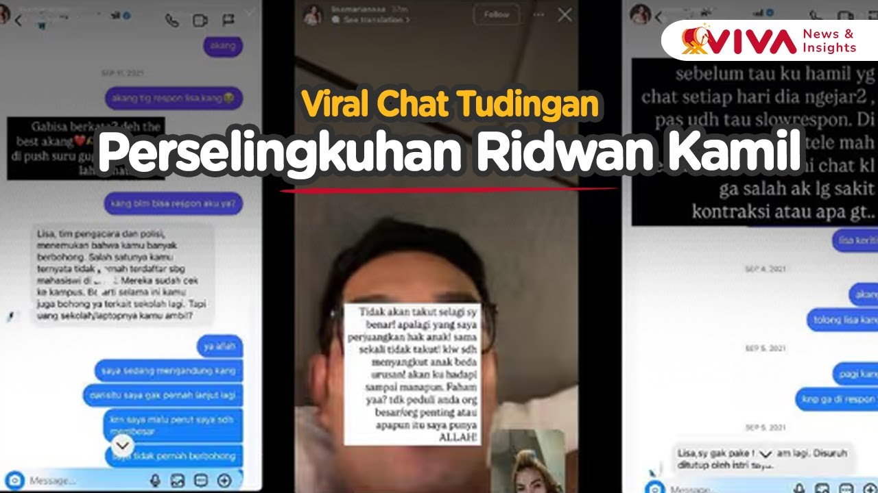 Bukti Dugaan Perselingkuhan Ridwan Kamil dan Model Majalah Dewasa