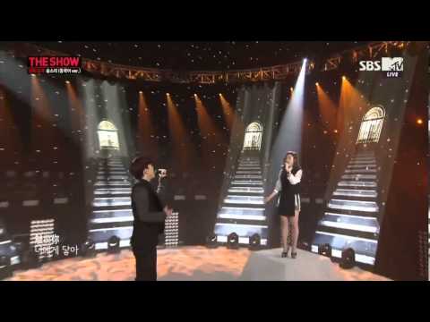 140218 더쇼 S.M. THE BALLAD 첸&장리인 - 숨소리 (중국어 ver.) cut