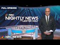 Nightly News Full Broadcast - Jan. 24
