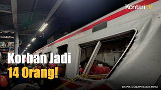 Korban Tewas Tabrakan KRL Bekasi Jadi 14 Orang, Evakuasi Dramatis 8 Jam