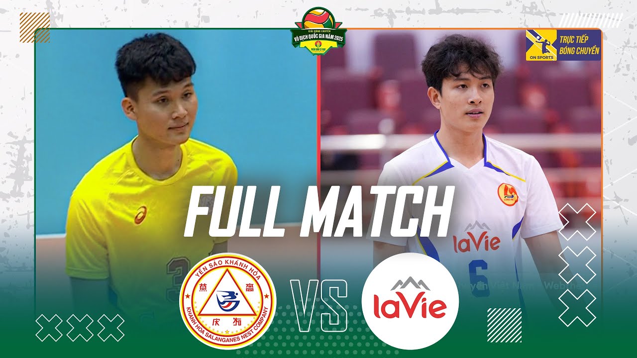 🔴Full Match | Sanest Khánh Hòa vs Lavie Long An | Bảng Nam - Giải bóng chuyền VĐQG 2025