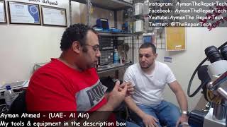 Fix iPhone 8 Plus Touch Not Working إصلاح جوال ايفون 8 بلس تاتش لا ...