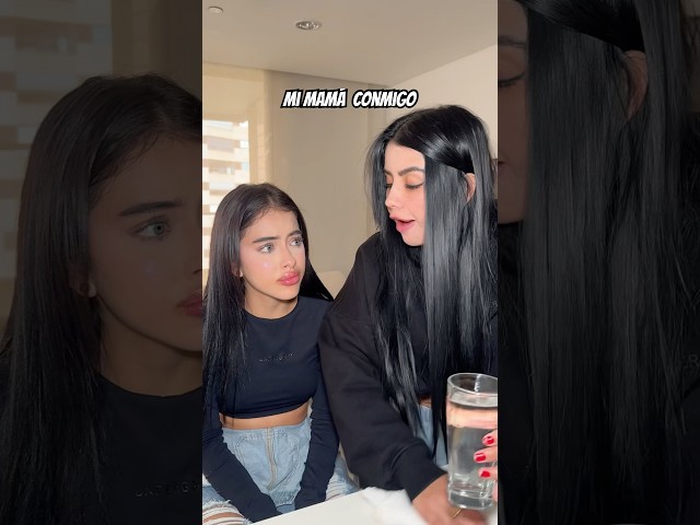 No les pasa con sus mamás #laurasofia #humor #comedia