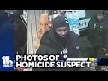 Police release images of Baltimore double homicide suspect