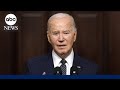 Biden gets endorsement of Kennedy family members at campaign event