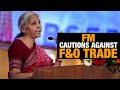 Finance Minister Nirmala Sitharaman Warns On Unchecked Retail Futures and Options Trading
