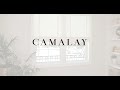 Camalay® French Door Shade Harmony, 25" x 70", Wheat