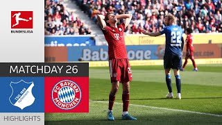 TSG Hoffenheim — FC Bayern München 1-1 | Highlights | Matchday 26 – Bundesliga 2021/22