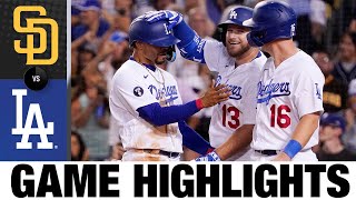 Padres vs Dodgers Game Highlights (8/6/22) | MLB Highlights