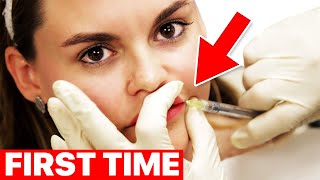 Women Get Lip Injections For The First Time | Surgeon Reacts