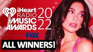iHeartRadio Music Awards 2022 | All Winners