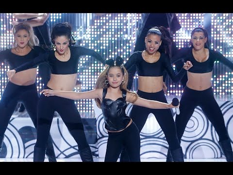 Julia imita a Ariana Grande en Tu cara me suena Mini