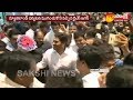 YS Jagan receives grand welcome at airport- Hyderabad