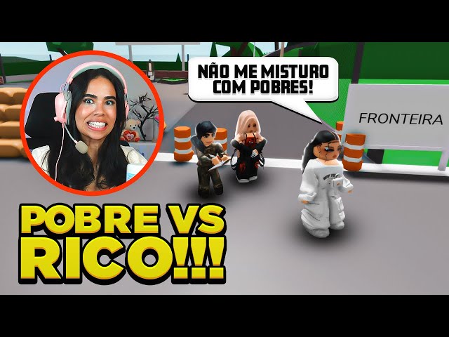 O MURO DIVIDE OS RICOS E POBRES EM BROOKHAVEN