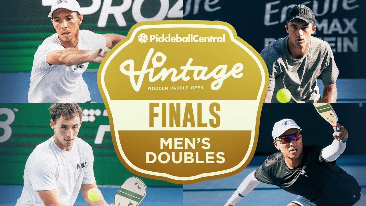 Johnson/Frazier V Ignatowich/Ge at the Pickleball Central Sacramento Vintage Open