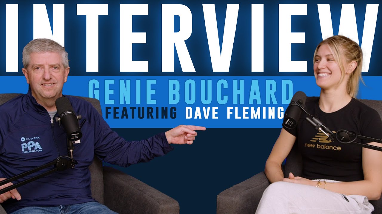 Genie Bouchard Interview with Dave Fleming