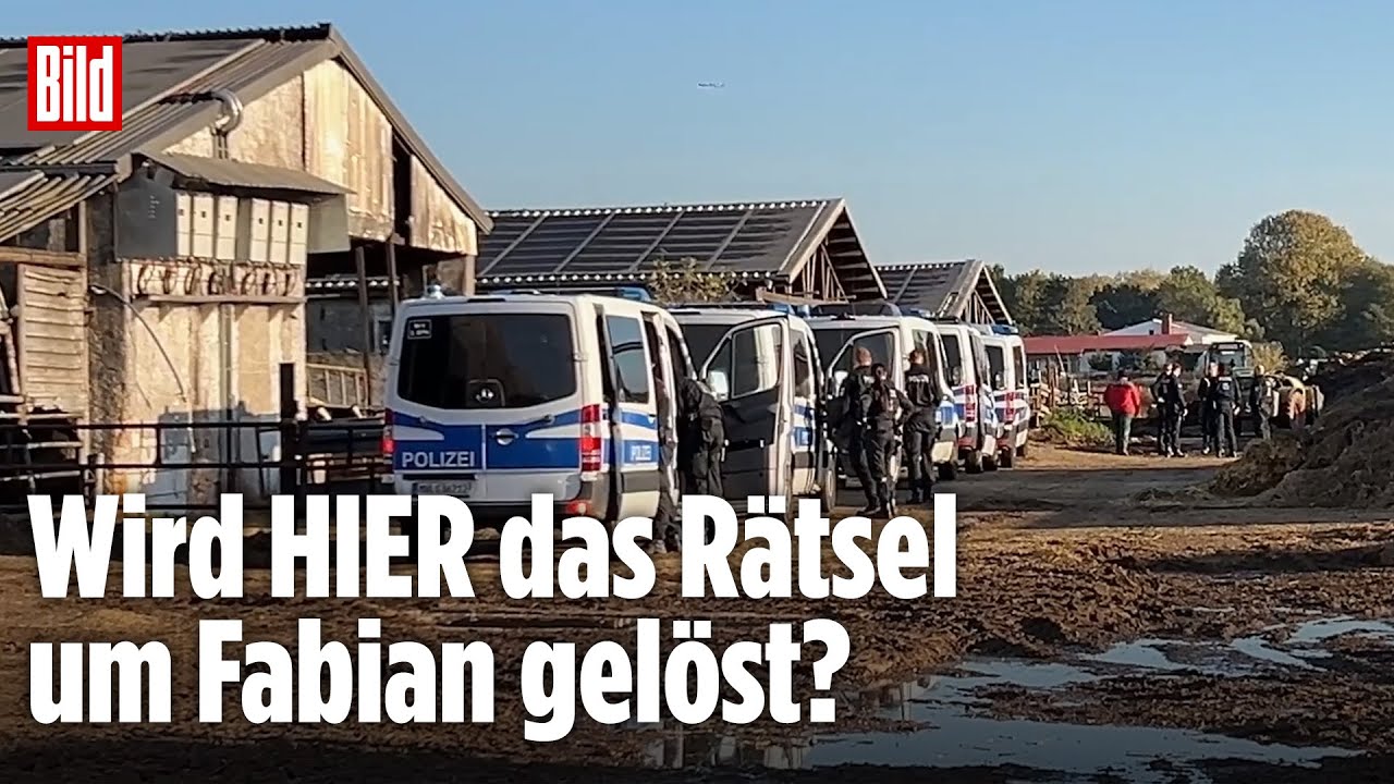 Güstrow: Razzia auf Bauernhof nach Mord an Fabian (8)