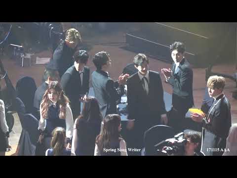 171115 Asia Artist Awards - 엑소 무편집본 Only EXO No Cut Full Cam