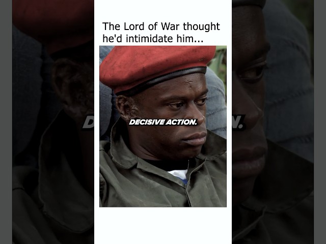 The Lord of War thought he’d intimidate him…😏