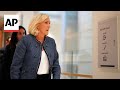 French far-right leader Marine Le Pen barred from seeking office for 5 years
